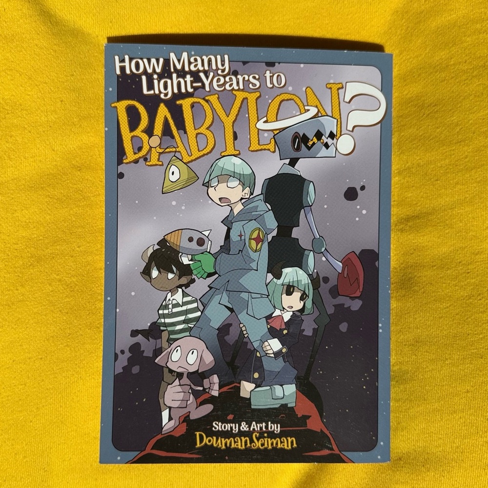 How Many Light Years to Babylon Douman Seiman Manga Sci Fi Comic